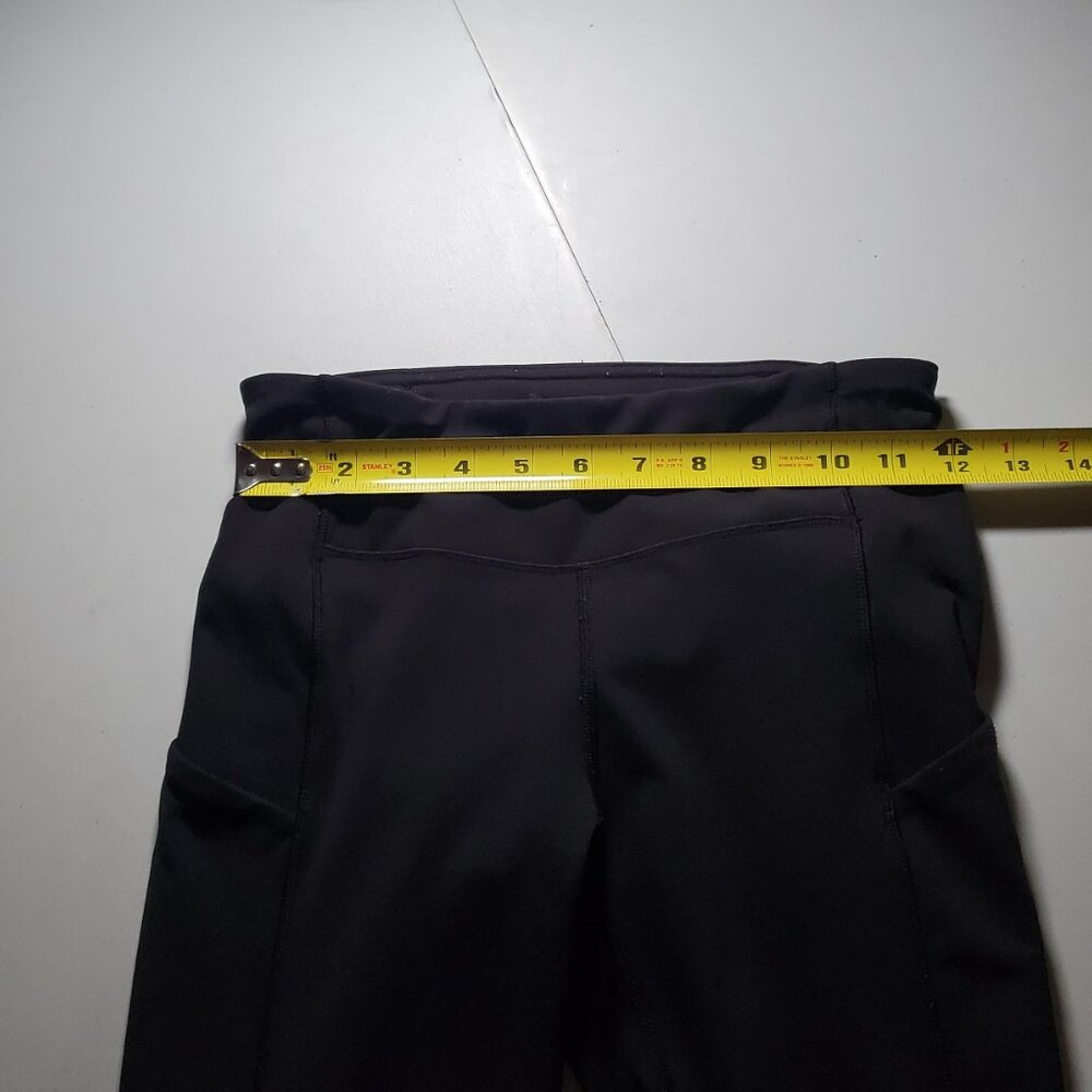 lululemon | Speed Up Crop (21") Sz 4 Black- shipping included - Picture 10 of 16